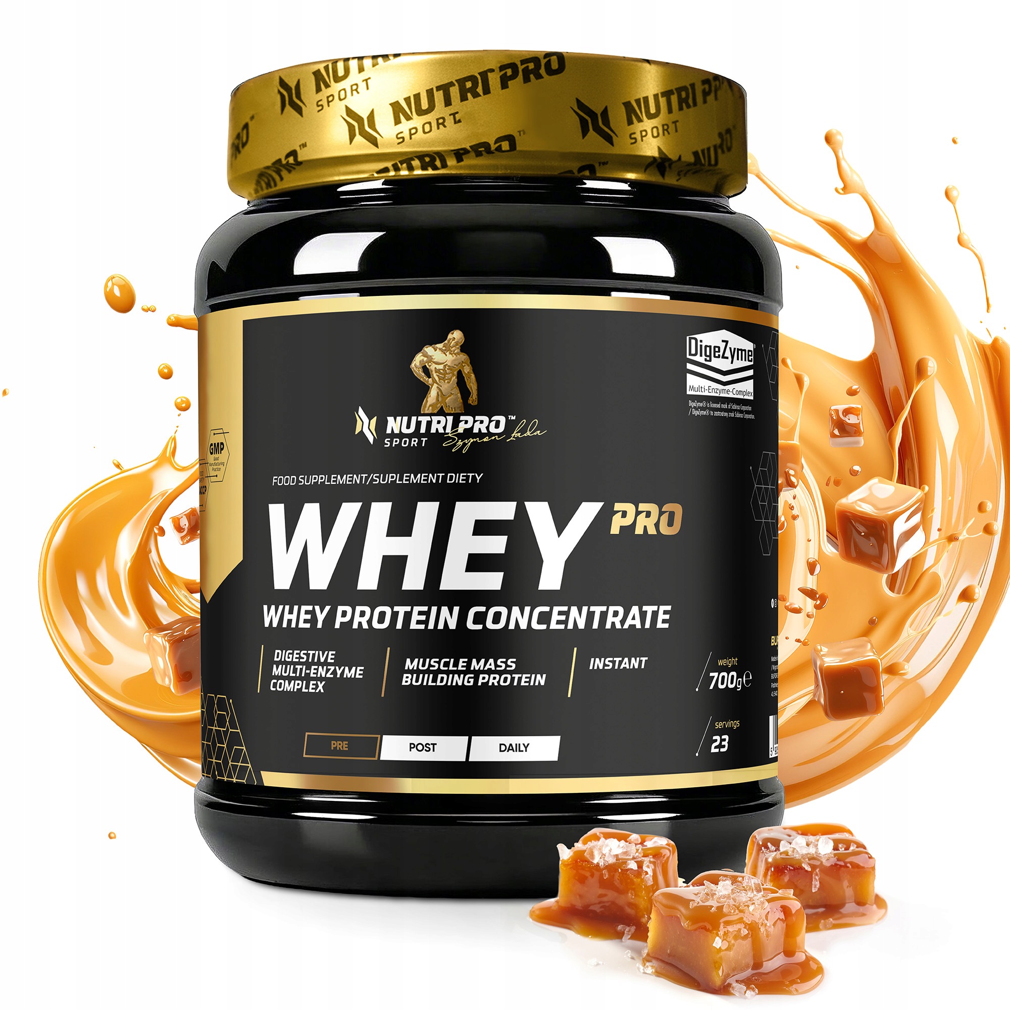Nutri Pro Sport Whey Pro 700 g Syrovátkový Protein Wpc Protein Svalová Hmota