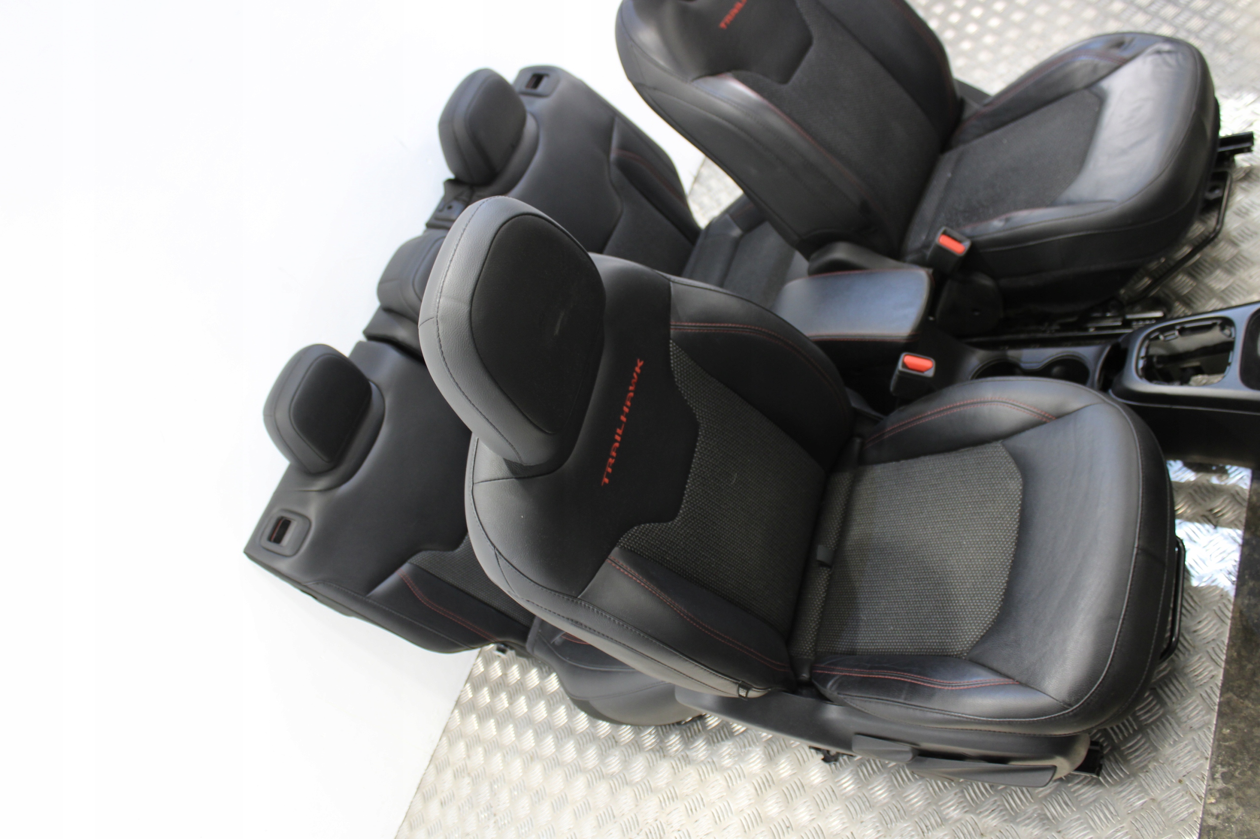 seats semi leather inner upholstery JEEP COMPASS II 2 TRAILHAWK