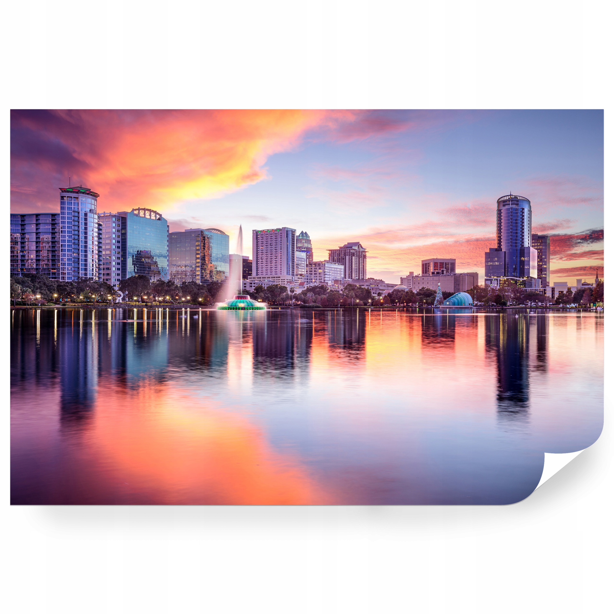 Fototapeta samolepicí Panorama Města Florida Usa 315 x 210 cm