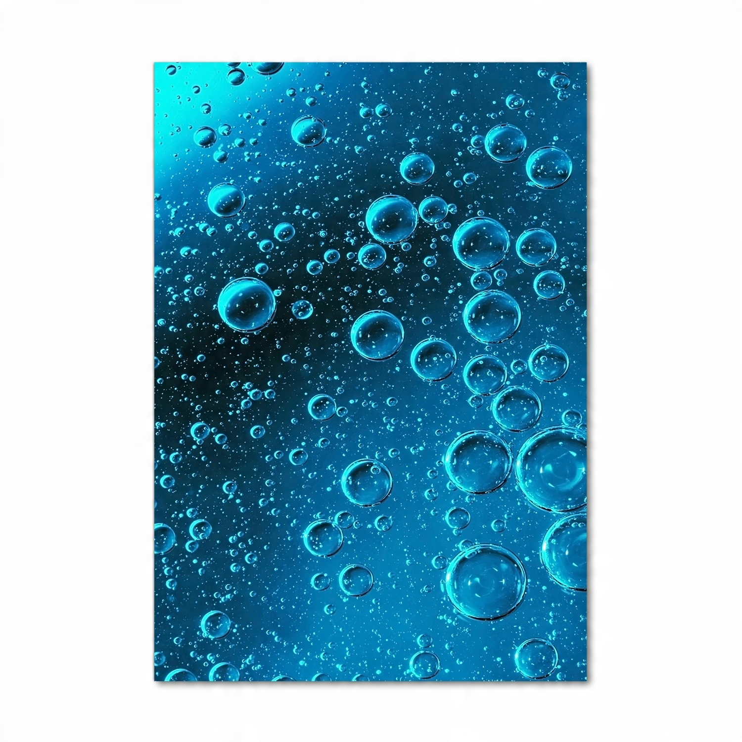 

Foto obraz akryl do salonu Bąble pod wodą 70x100cm