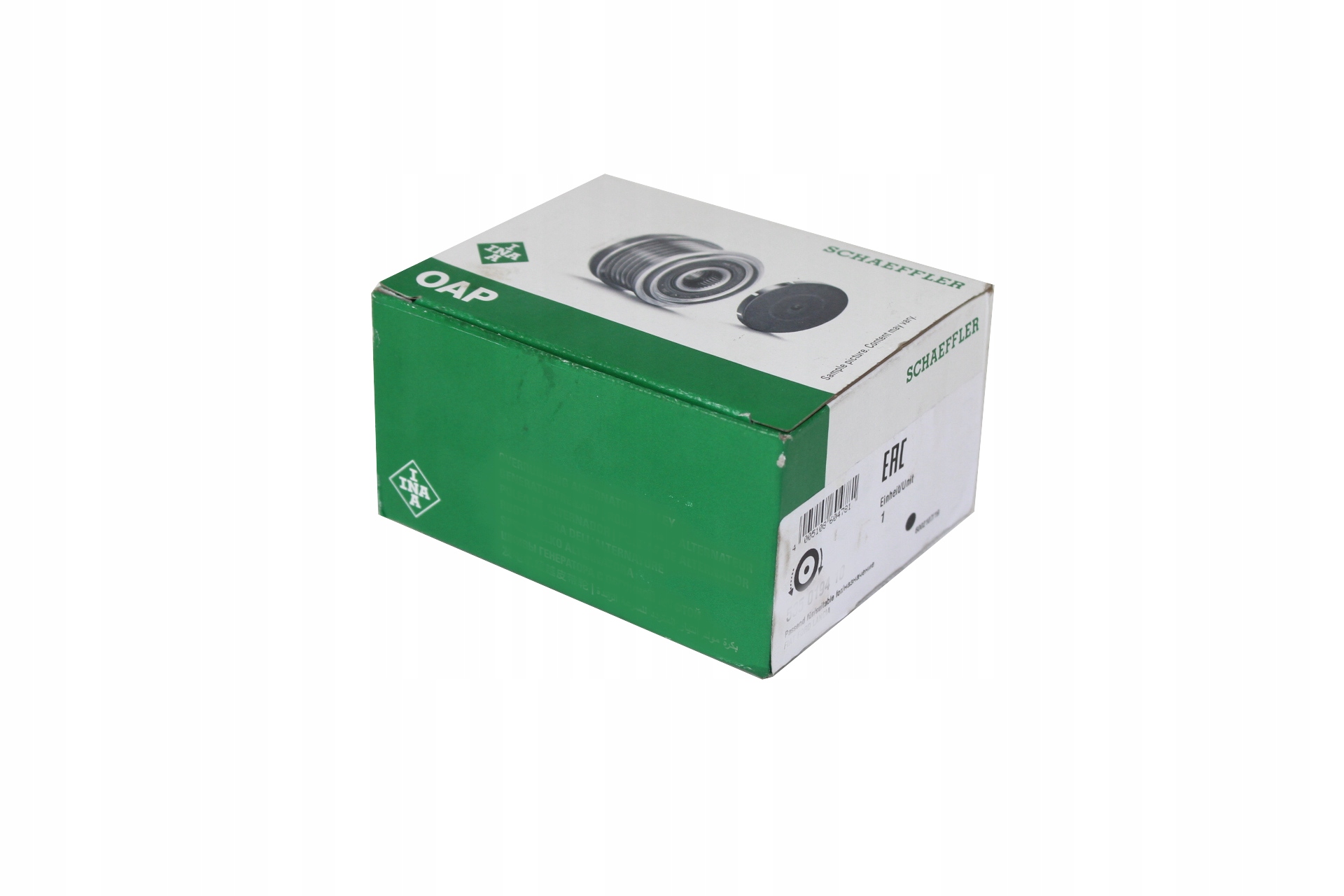 535003010 - INA шкив генератора RENAULT 1.9 dCi 01-