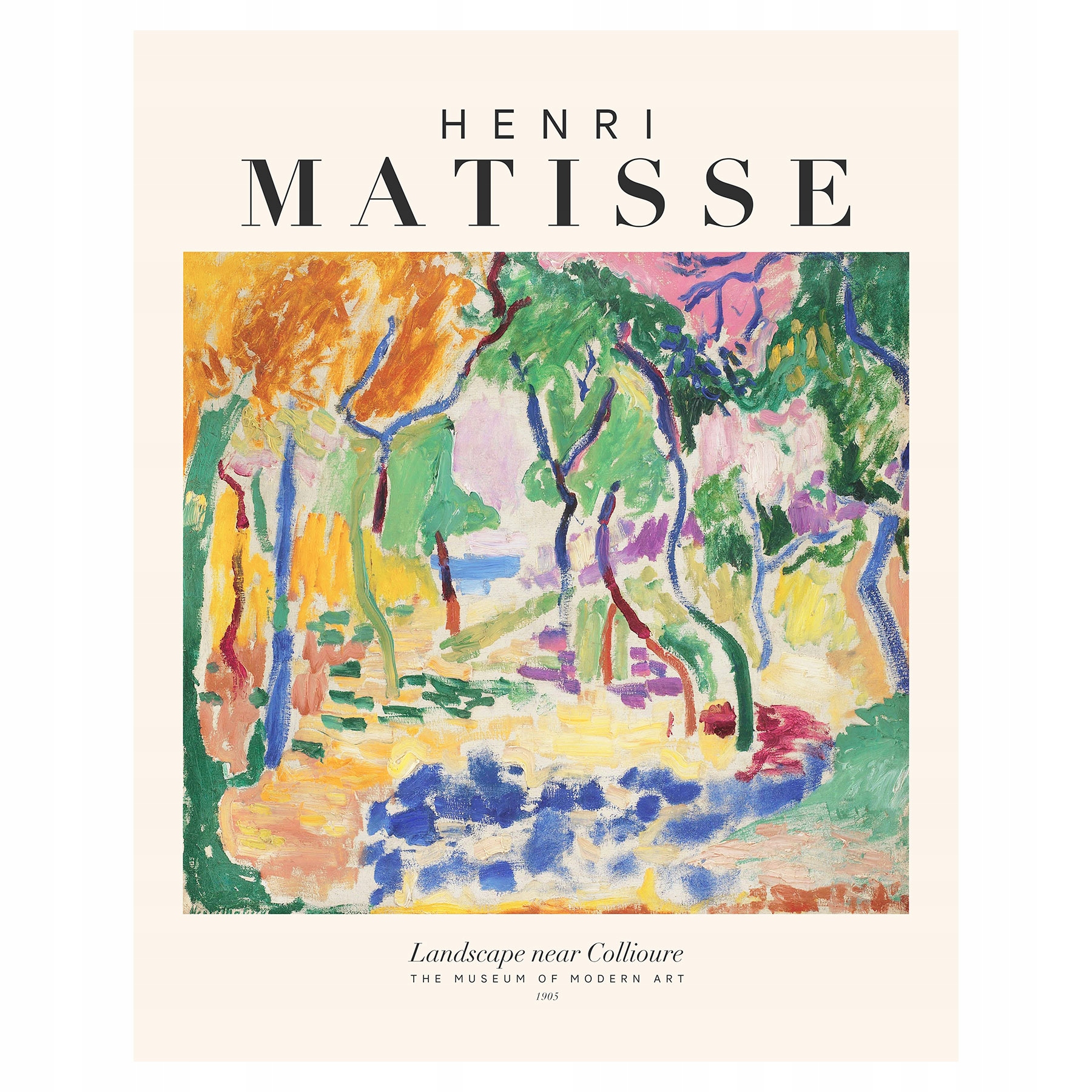 

Plakat 40x50 Matisse Landscape near Collioure