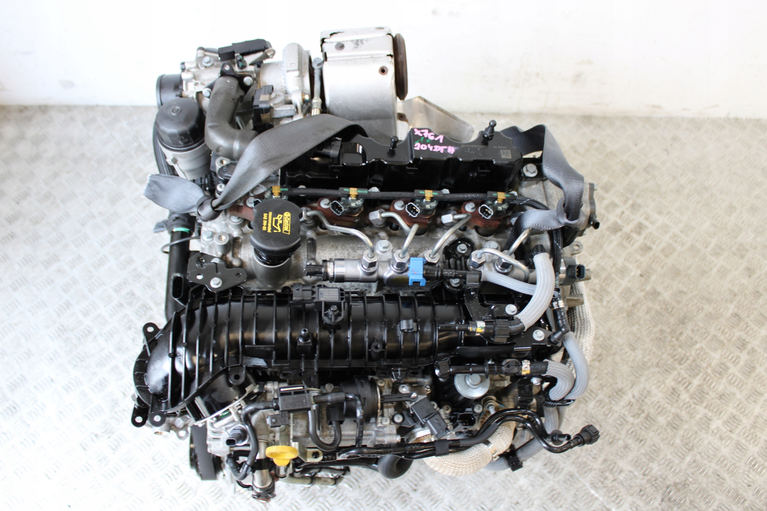 engine MOTOR complete JAGUAR F-PACE X761 2.0 D 204DTH