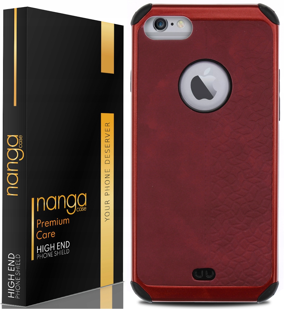 

Etui Ze Skóry Luxurious Do Iphone 6S 7 8 Red