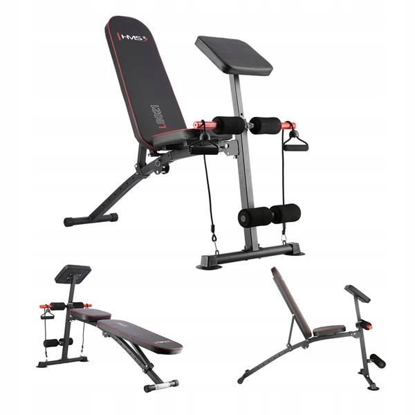 ŁAWECZKA REGULOWANA HMS L8021 CZARNA Kod producenta 5906476703337