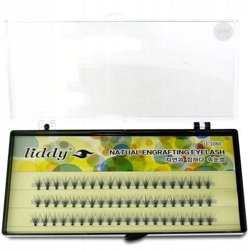 

Rzęsy Do Przedłużania Kepki Liddy Jedwab 6MM 60SZT