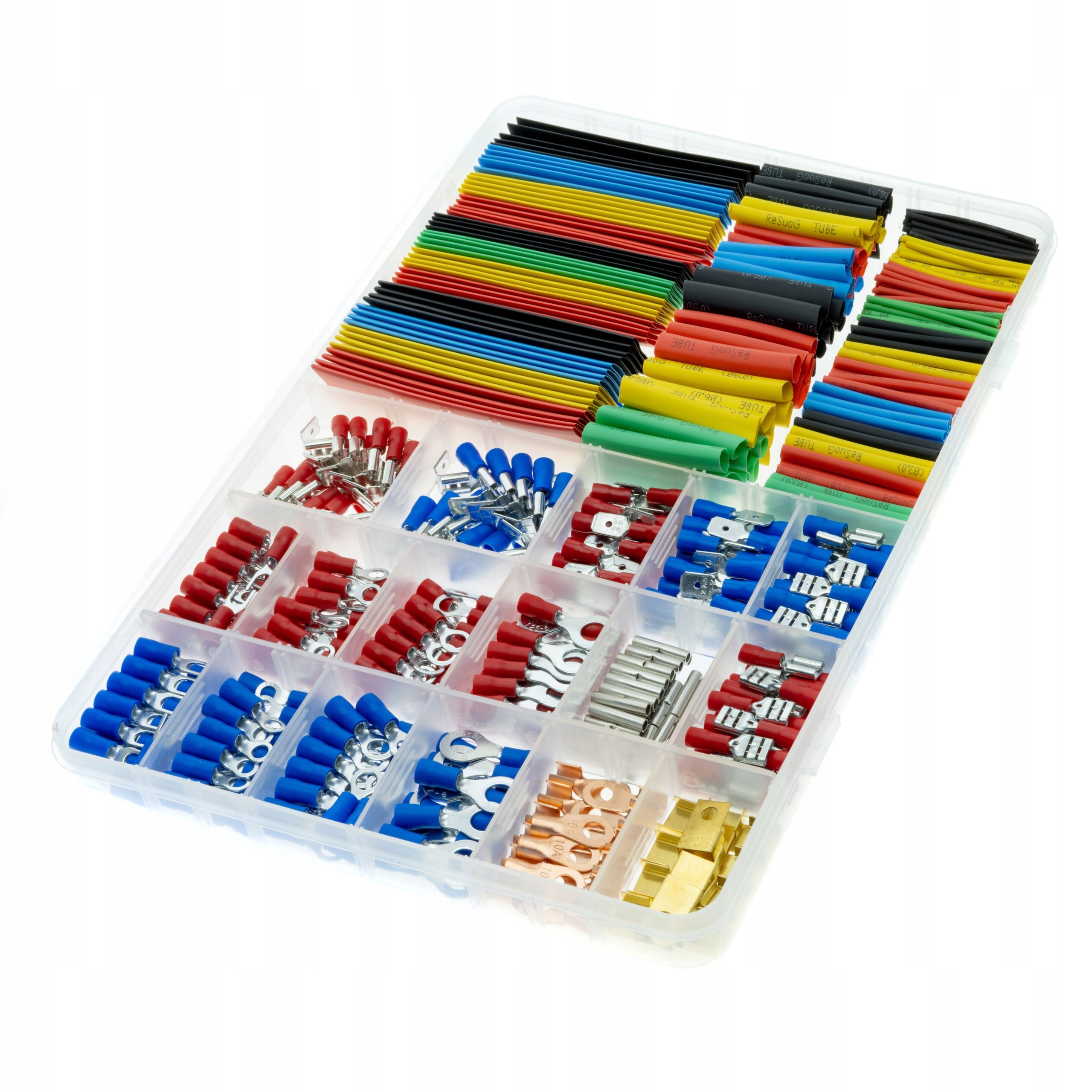 Konektory izolowane EPACC047 350 szt. 328 rurek termokurczliwych