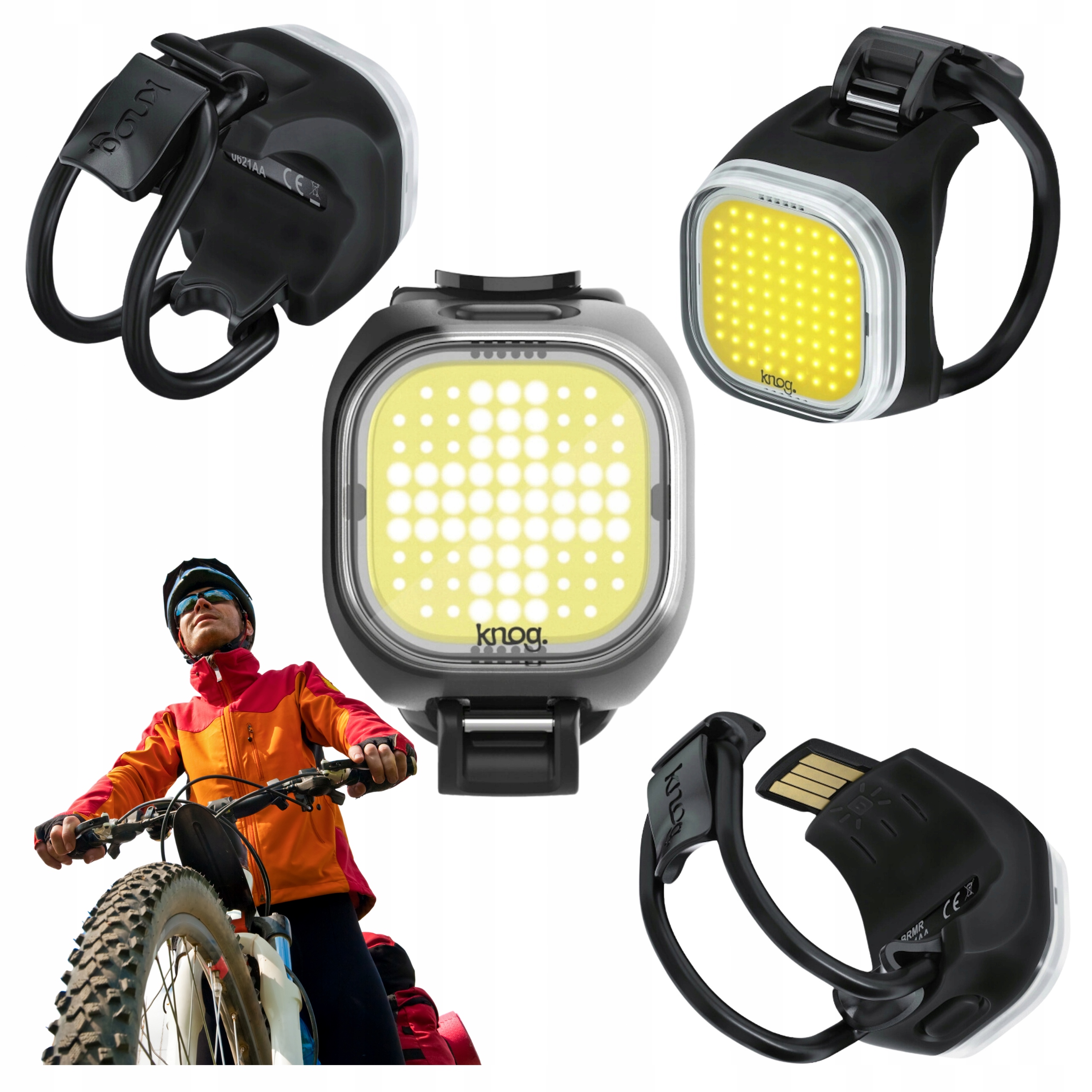 Lampka rowerowa przednia Knog Blinder Mini Front Cross