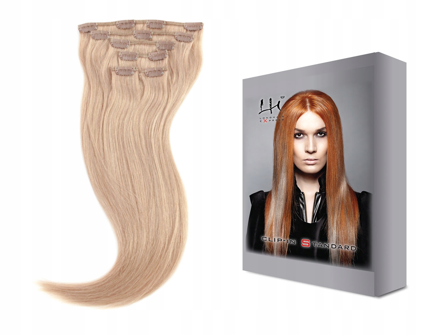 27 – 30 cm 8dílná sada přírodních vlasů