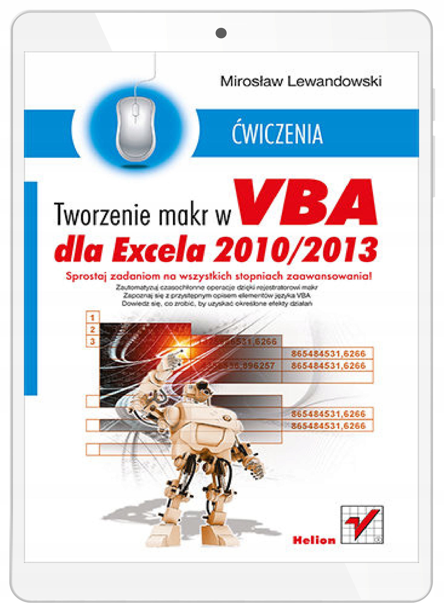 Tworzenie makr w VBA dla Excela 2010/2013