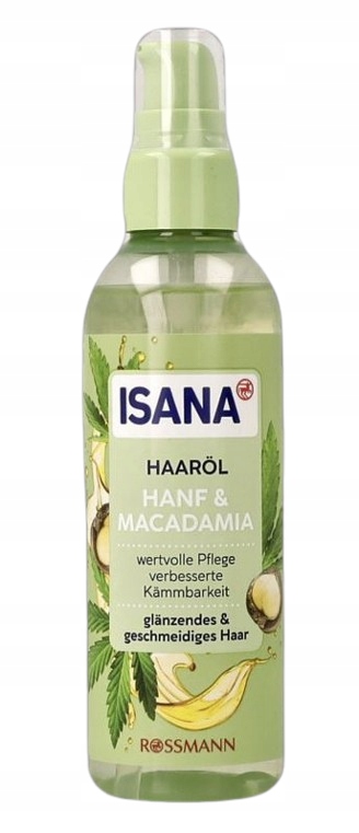 ISANA OLEJEK PIELĘGNACYJNY KONOPIE I MAKADAMIA