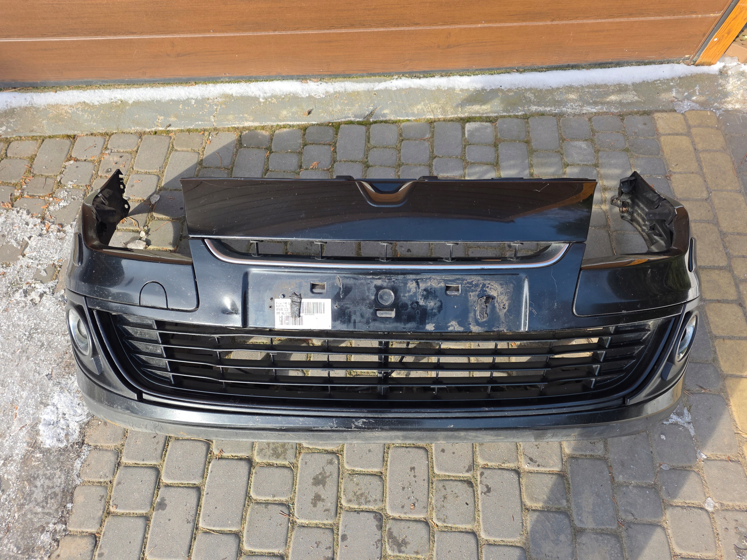 bumper front front Renault Megane 3 III Lift 12-14 xenon washers