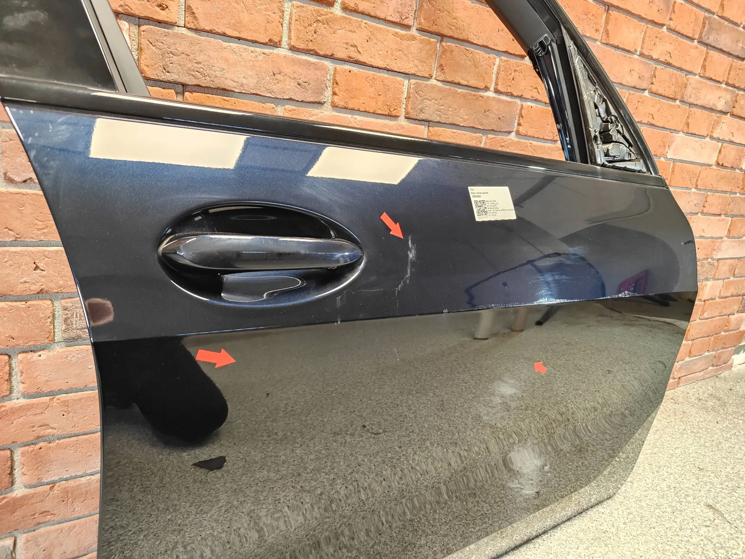 DRZWI PRAWY PRZÓD PRAWE PRZEDNIE BMW X5 G05 416 CARBONSCHWARZ Producent części BMW OE