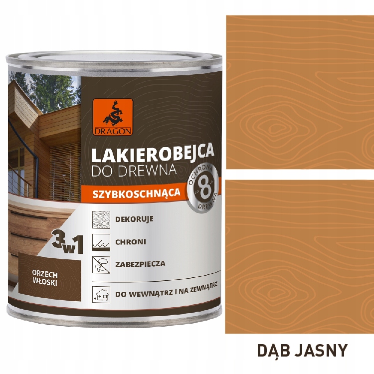 

Lakierobejca 3W1 Dragon 2,5 l Dąb Jasny