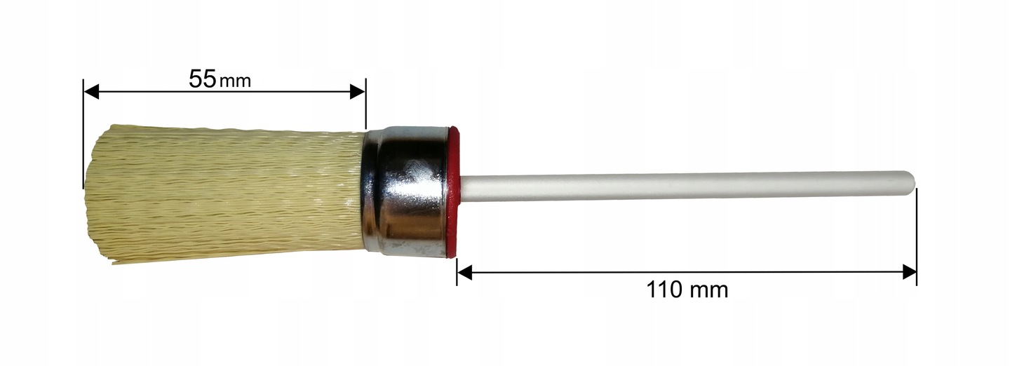 Pędzel do Myjki Warsztatowej Średni Ø10mm Farys Marka Farys
