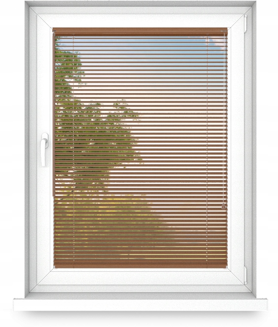 Dřevěná žaluzie Loft 25 mm 60x140 cm Různé Barvy