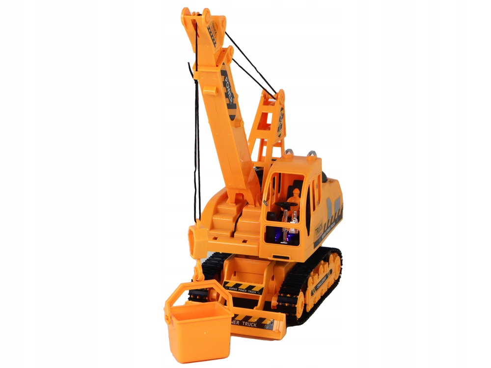 Koparka Gąsienicowa R/C Dźwig Gąsienice Zdalnie Sterowany Model Dźwig
