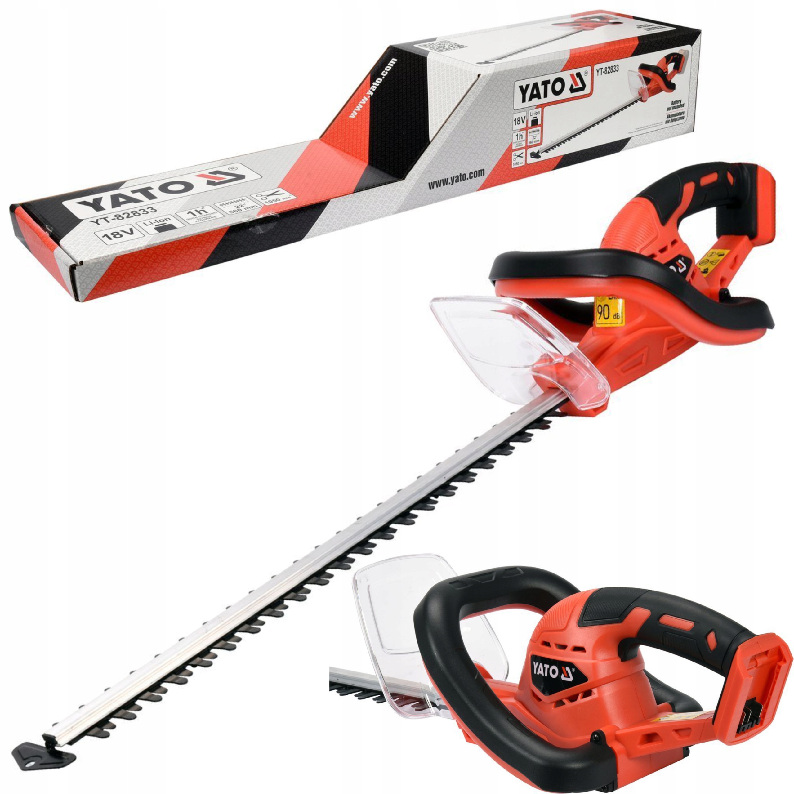 YATO АККУМУЛЯТОРНЫЙ ТРИММЕР ДЛЯ ЖИЗНИ 18 В КОРПУС