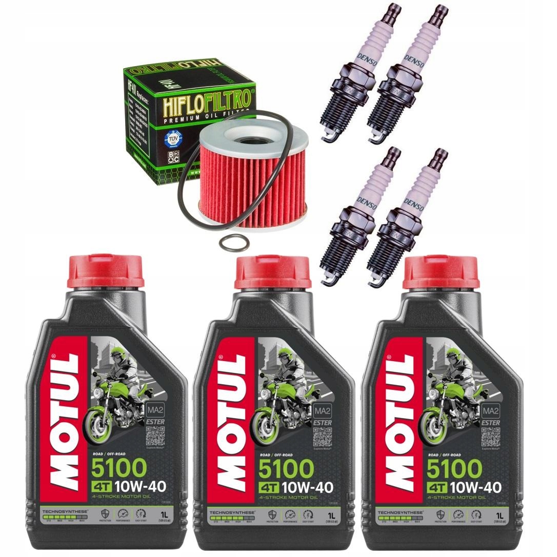 KAWASAKI Z400 J 80-83 olej filtr świece