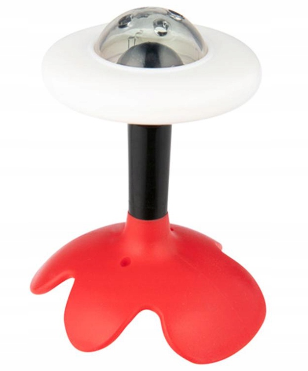 Canpol Sensoryczna Grzechotka z Gryzakiem - Czerwona