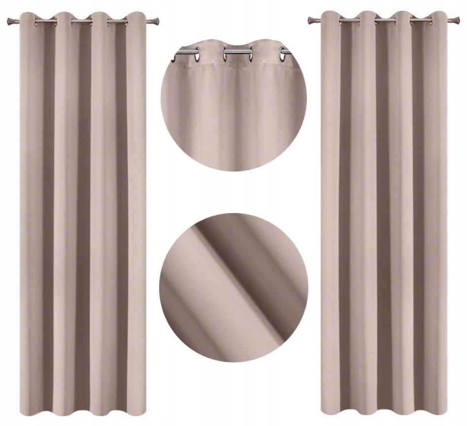 

Zasłona Na Przelotkach Zaciemniająca 135X250 CM Pu
