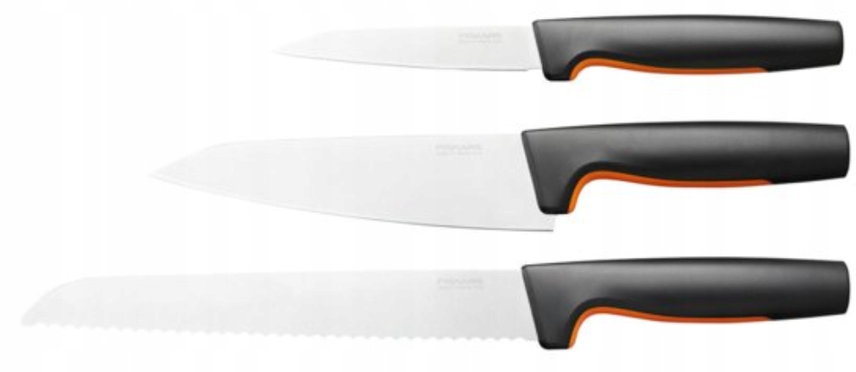 KOMPLET ZESTAW 3 NOŻY FISKARS FUNCTIONAL FORM