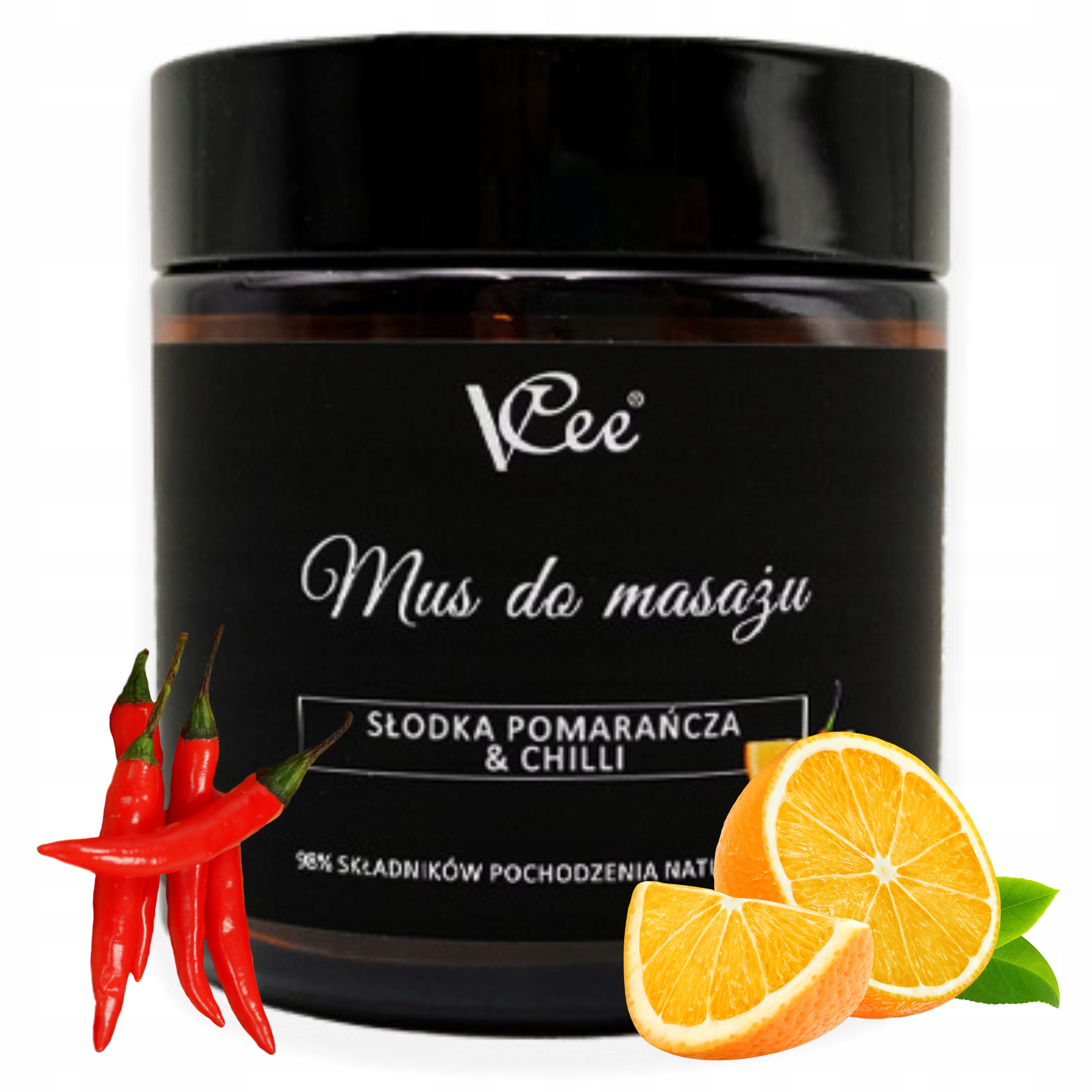 

Mus Do Masażu Vcee Słodka Pomarańcza & Chilli