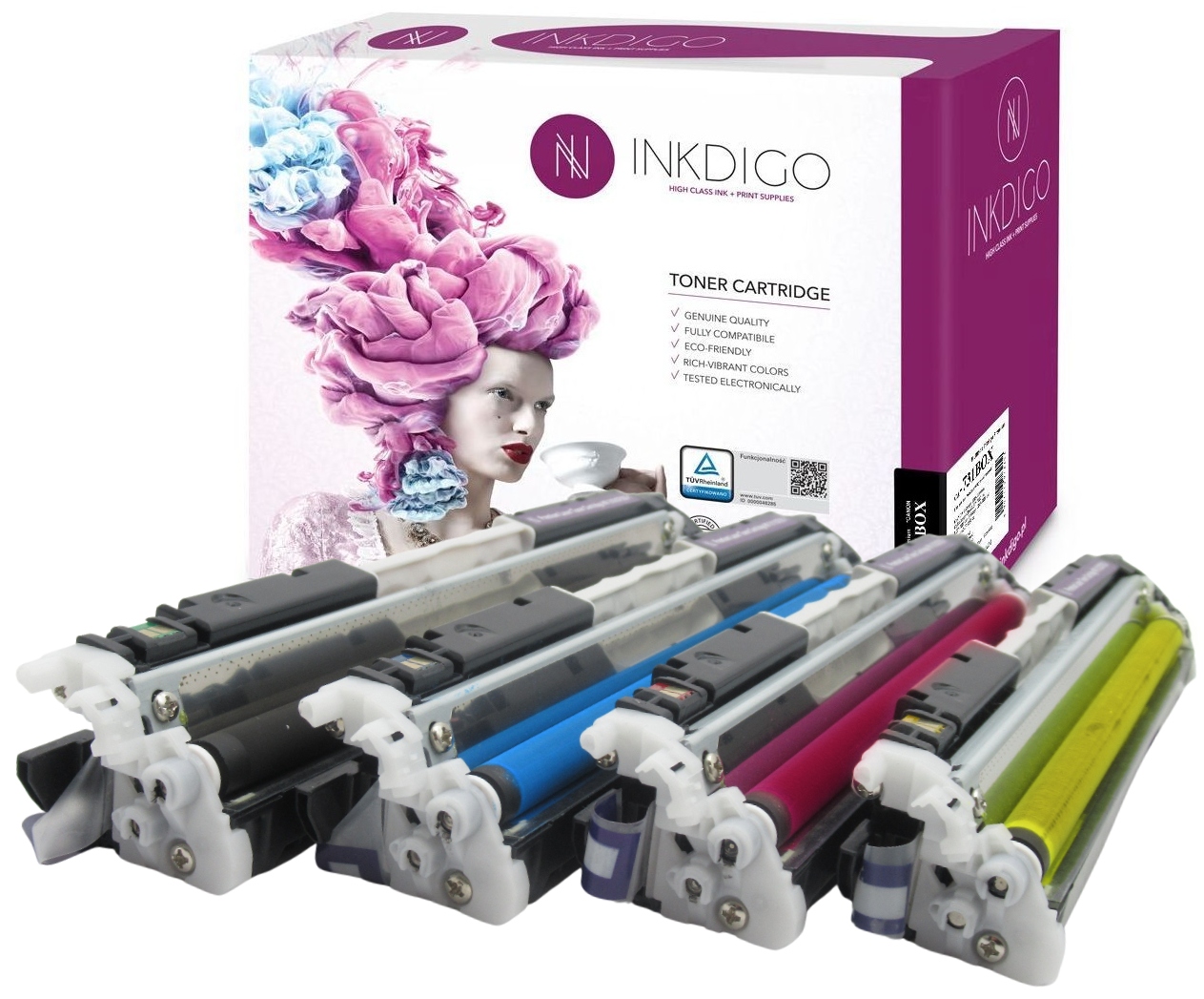 

Toner Canon i-SENSYS CRG729 LBP7010C LBP7018C Cmyk