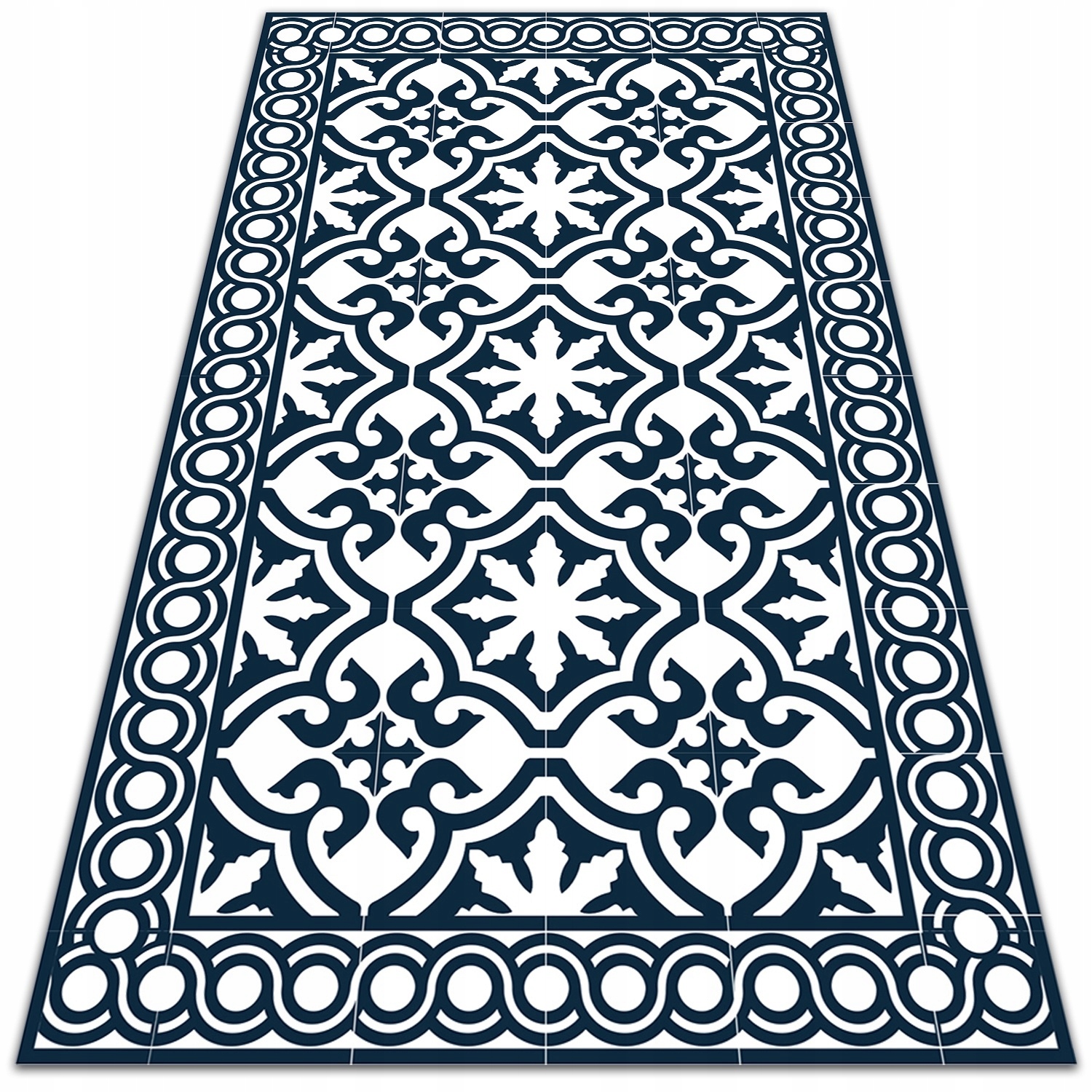 

Tarasowy winylowy dywan Portugalski kafel 100x150