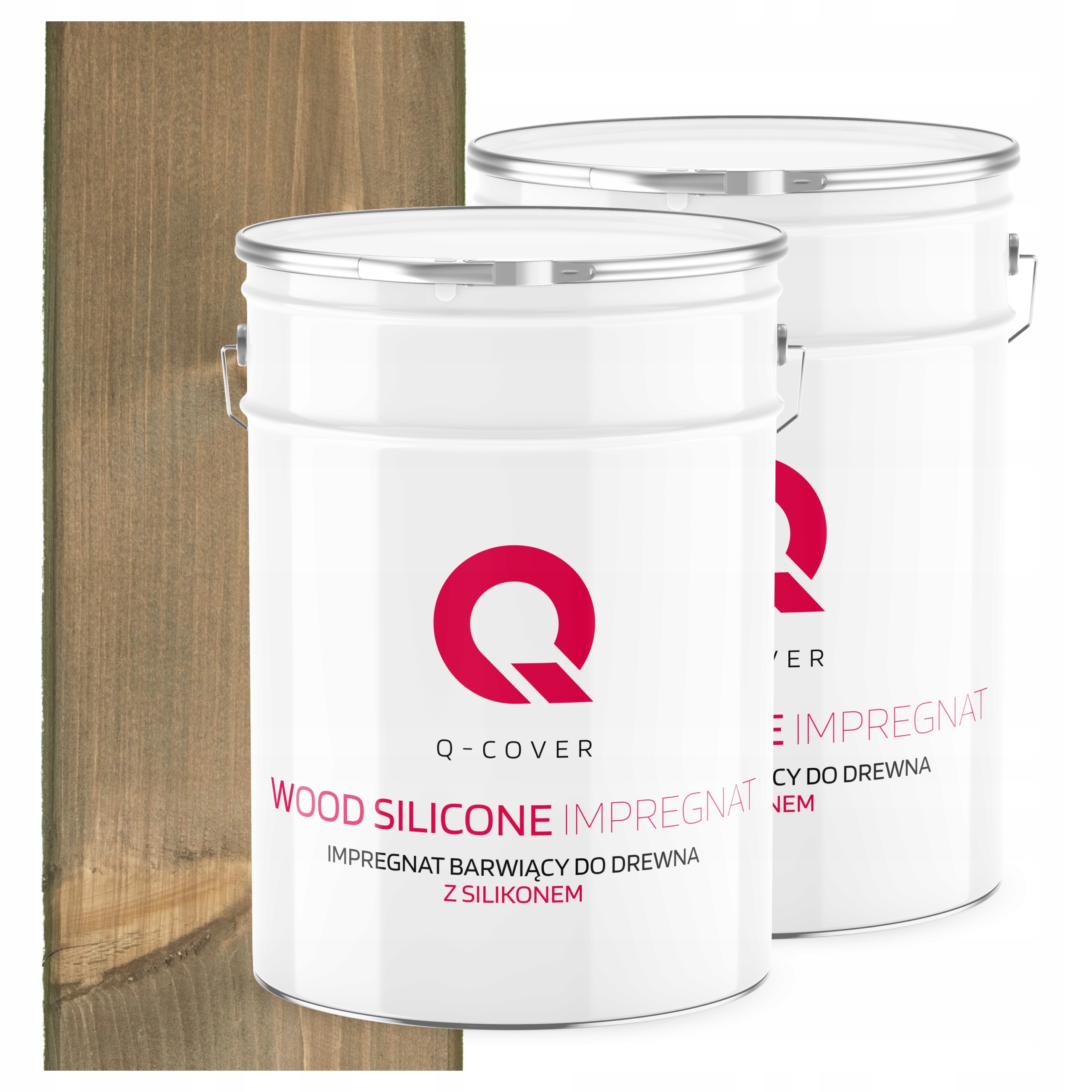 Impregnácia Na Drevo Extra Farba S Ochranným Silikónom, Farba Šedá, Béžová 10 L