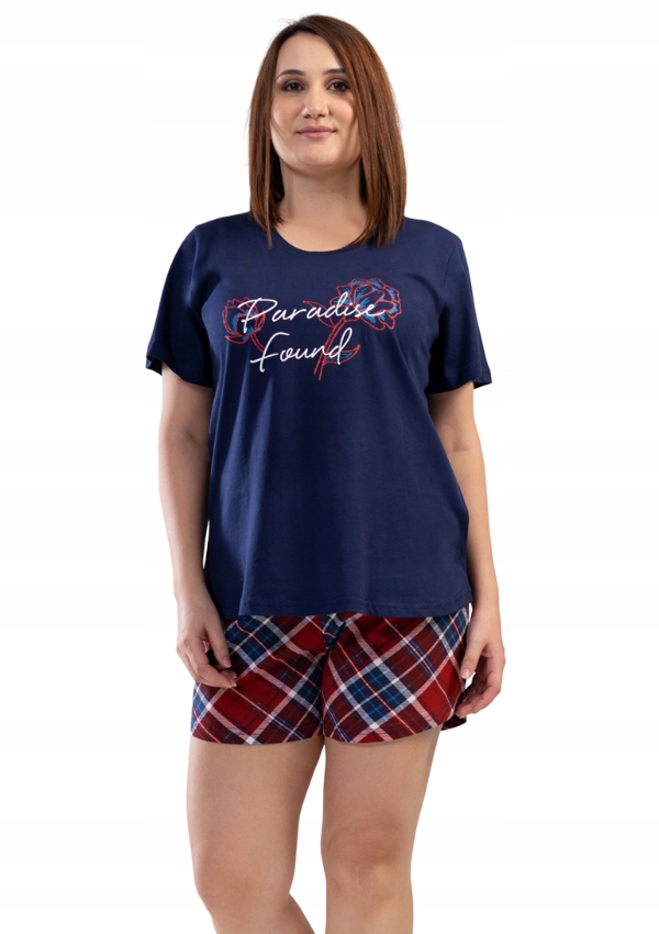 

Piżama Damska Vienetta bawełniana +Size 4XL 56 58