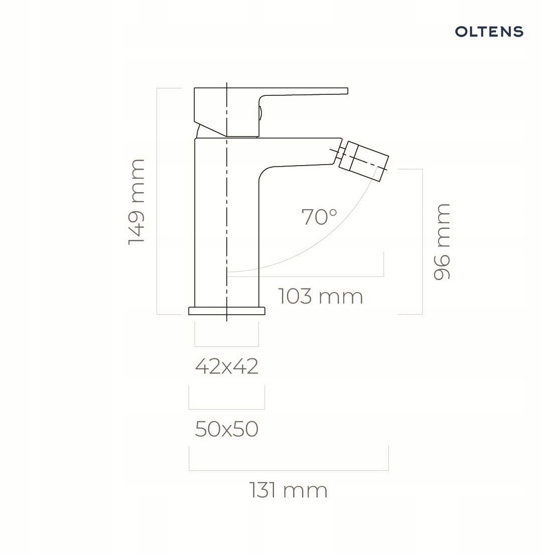 OLTENS GOTA bateria bidetowa, złoto EAN (GTIN) 5903003007708