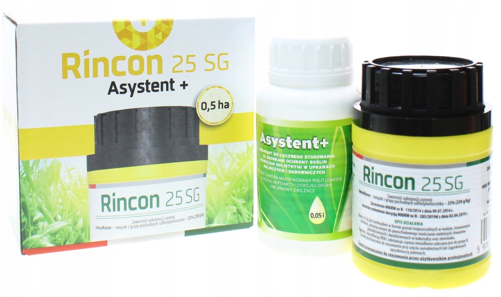 

Rincon 25SG 30g Asystent+ 50ml chwasty ziemniaka