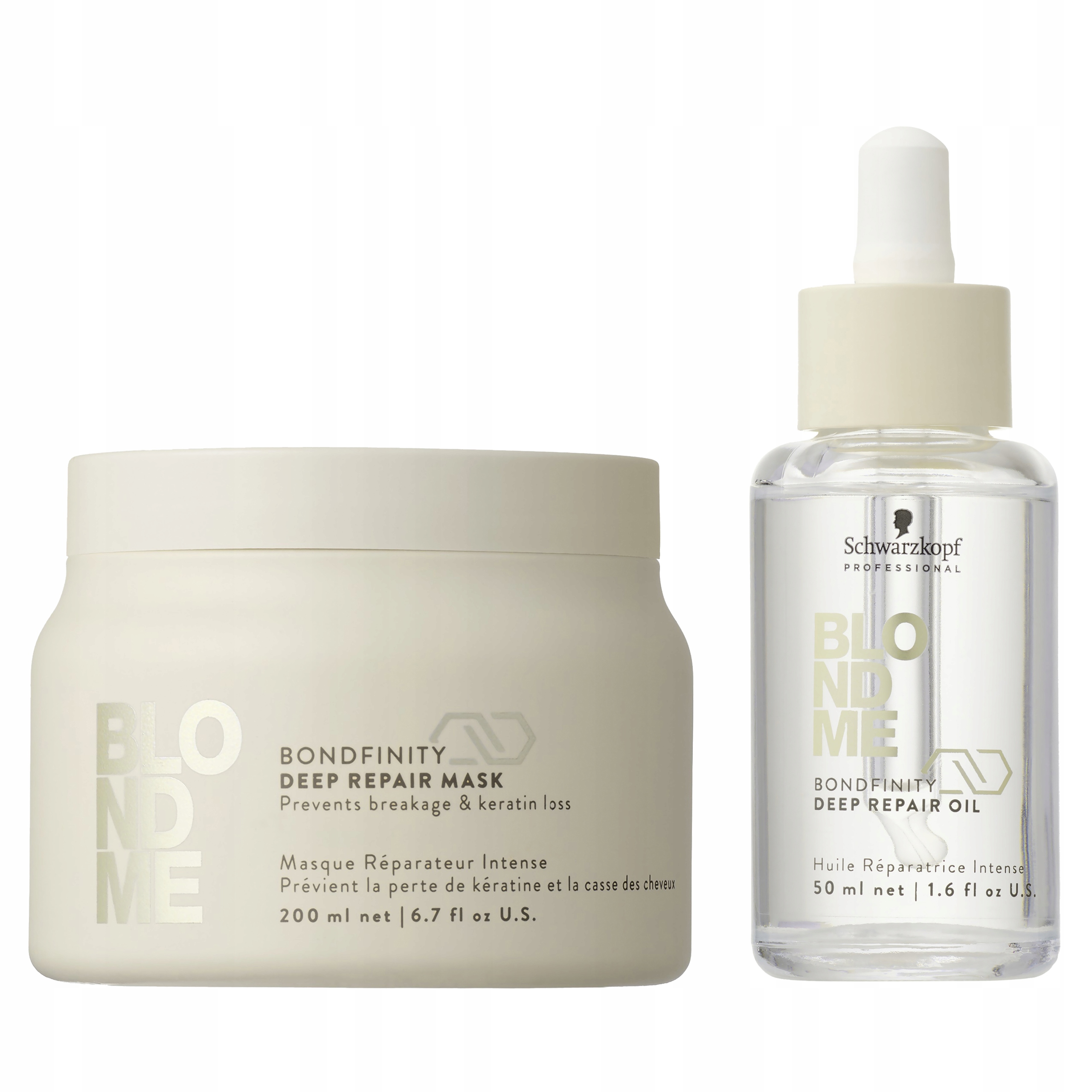 Schwarzkopf BlondMe Bondfinity Maska na vlasy Blond Olej 200 Ml 50 ml