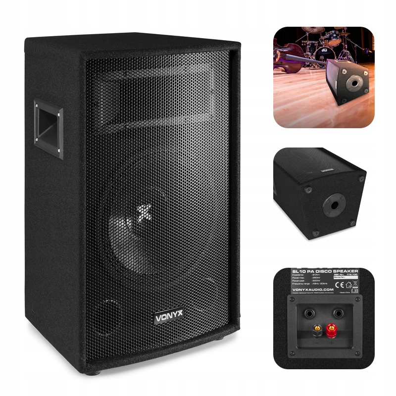 Kolumna pasywna 2-drożna 500W Vonyx SL10