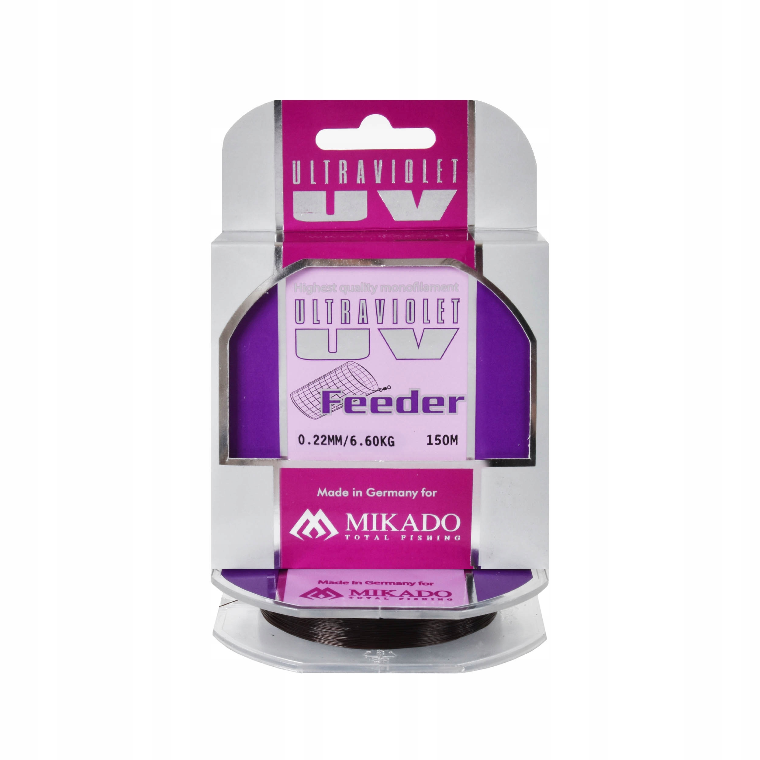 ŻYŁKA ULTRAVIOLET FEEDER 0.22mm/6.50kg/150m - 1szp.