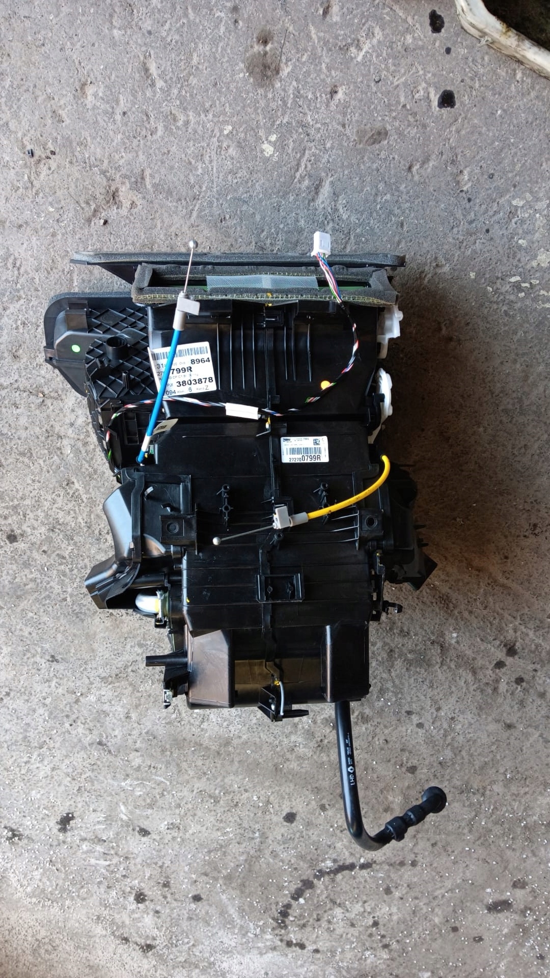 heater heating DACIA SANDERO III STEPWAY 1.0 TCE 272700799R