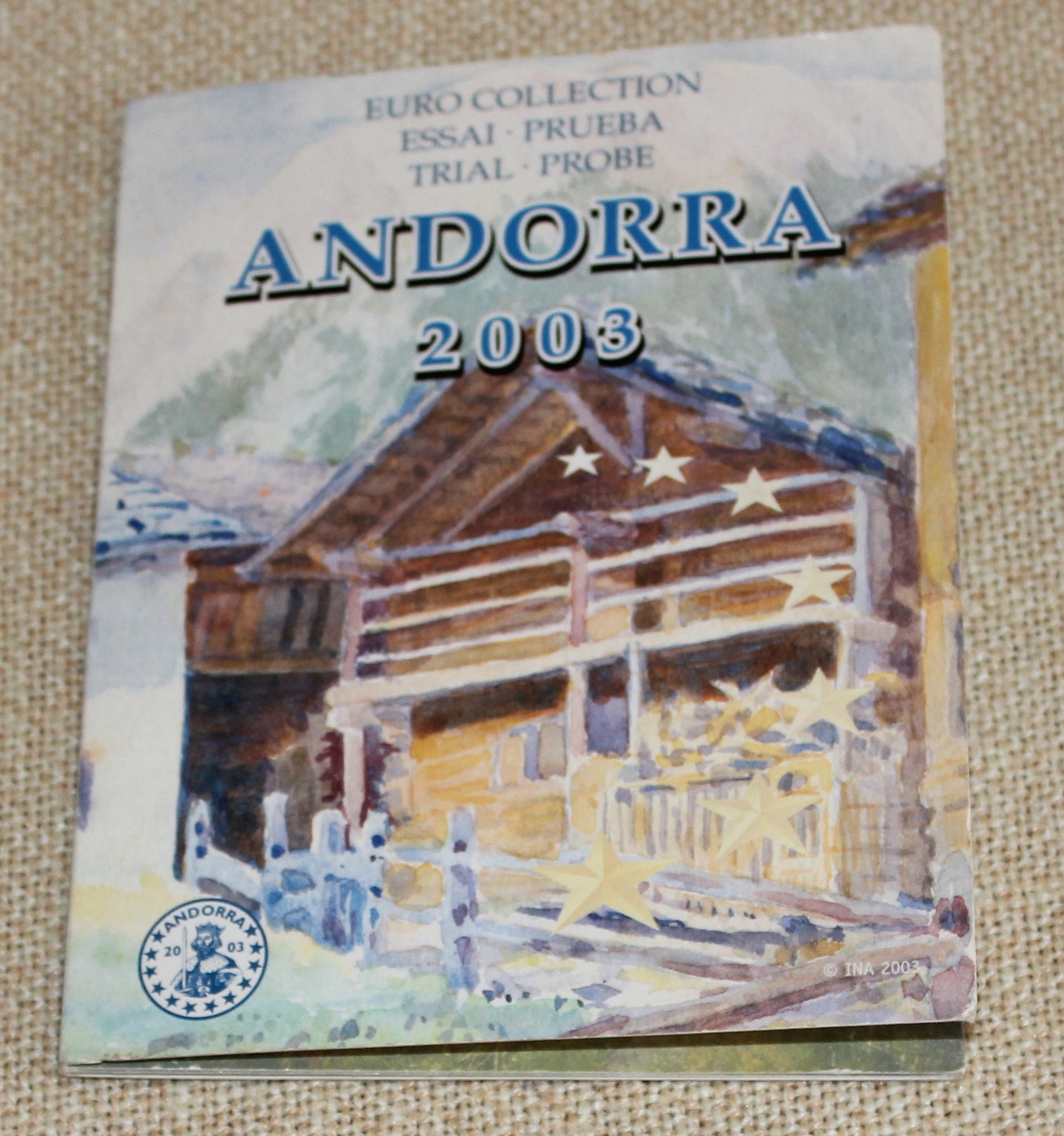 EURO 2003 BU SET PRÓBNY LIMITOWANA EDYCJA