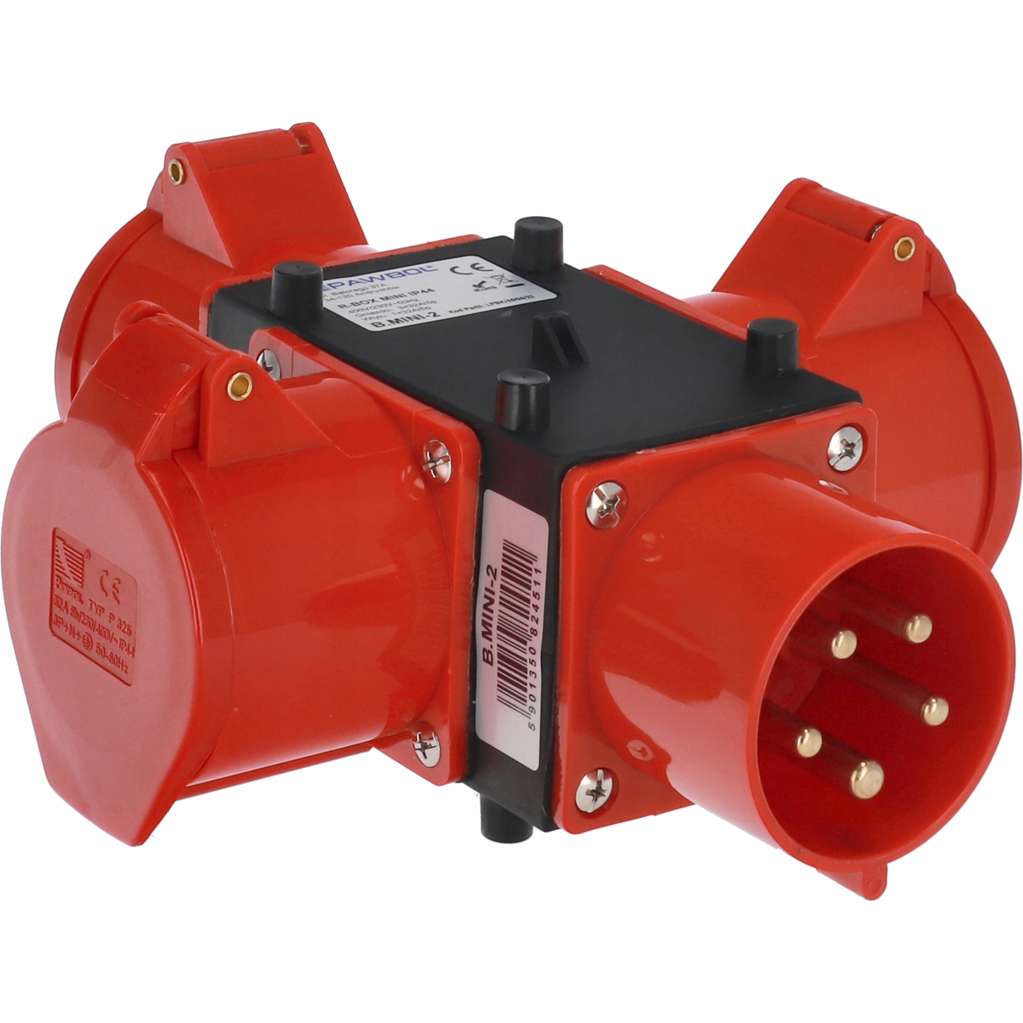 Rozbočovač silový rozbočovač 3F 32A 5P B.MINI-2