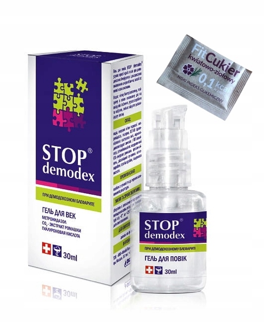 

Żel do powiek Stop Demodex 30ml nużyca demodekoza