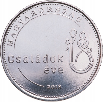 Венгрия 50 форинтов Год семьи 2018