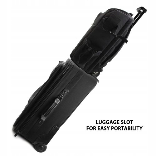 USA GEAR Plecak Na Aparat DSLR Z Przegrodą Na Laptop 43 cm Wodoodporny — miniatura 9
