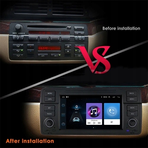 RADIO NAWIGACJA BMW 3 E46 ANDROID 10 BT WiFi GPS Marka inna