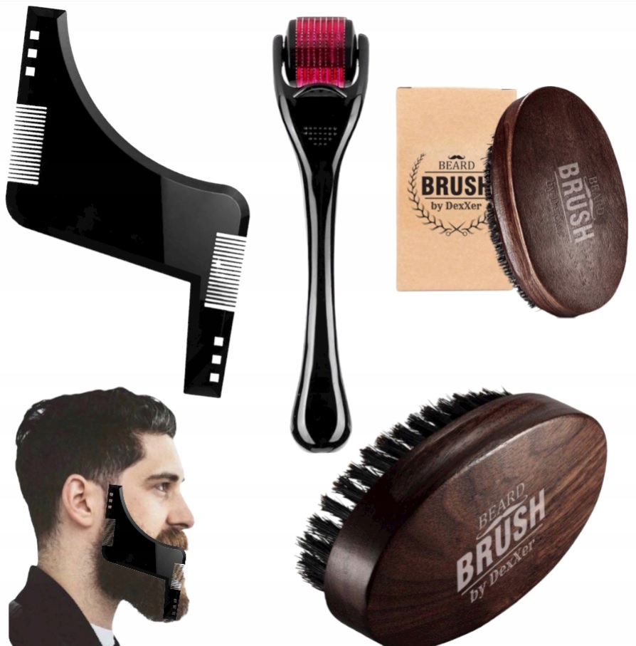 KARTACZ ROLLER NA POROST WŁOSÓW DO BRODY SZCZOTKA