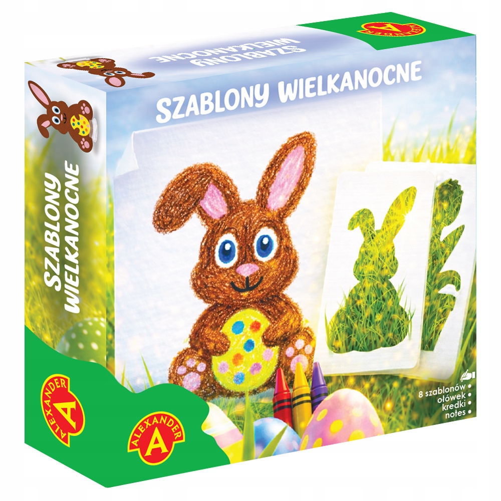 Szablony Alexander - Wielkanocne - 8 szt.
