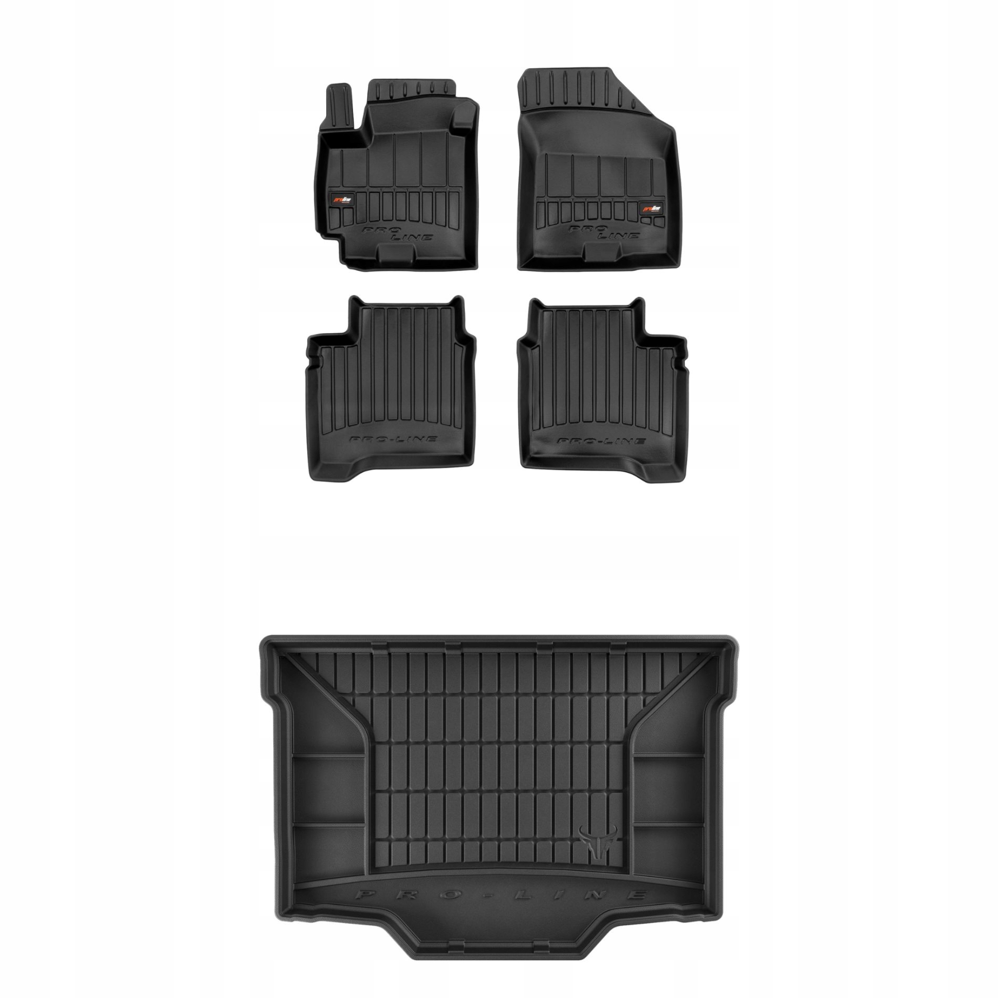 Sada gumových kobercov a rohoží pre Suzuki Baleno II od roku 2015