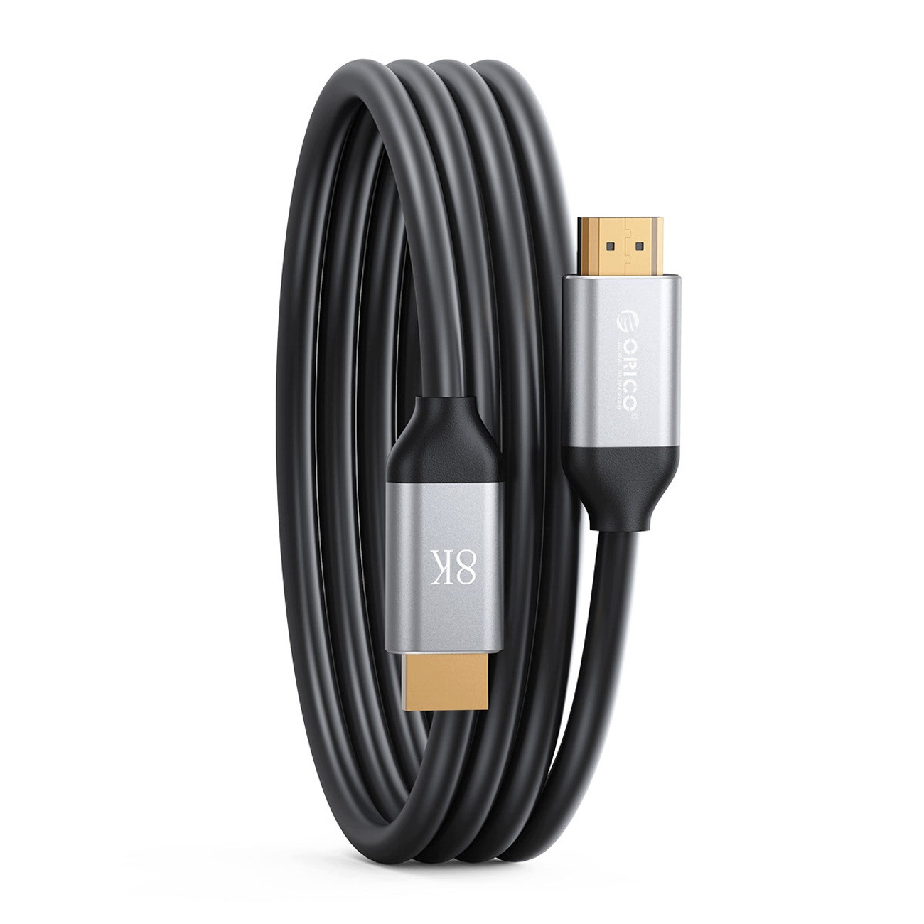 Kabel Hdmi Orico H8Y1 Hdmi 2. 1 8K 60 Hz 2 m czarny Orico