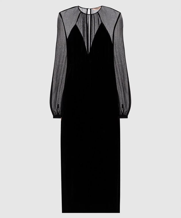 Šaty Twinset 242TT2180 Černá Slim Fit 42