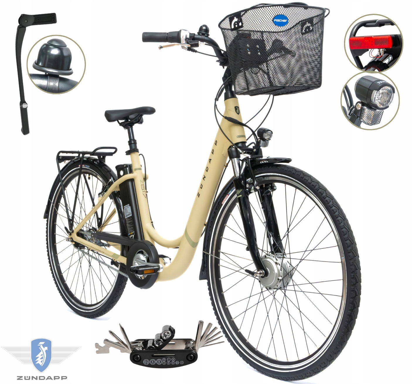 Elektrokolo Dámské městské kolo 28" 250 W LCD Alu Shimano Nexus 2025