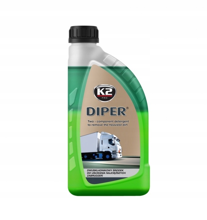 

K2 Diper 1l Dwuskładnik. Silna Piana Aktywna Dimer